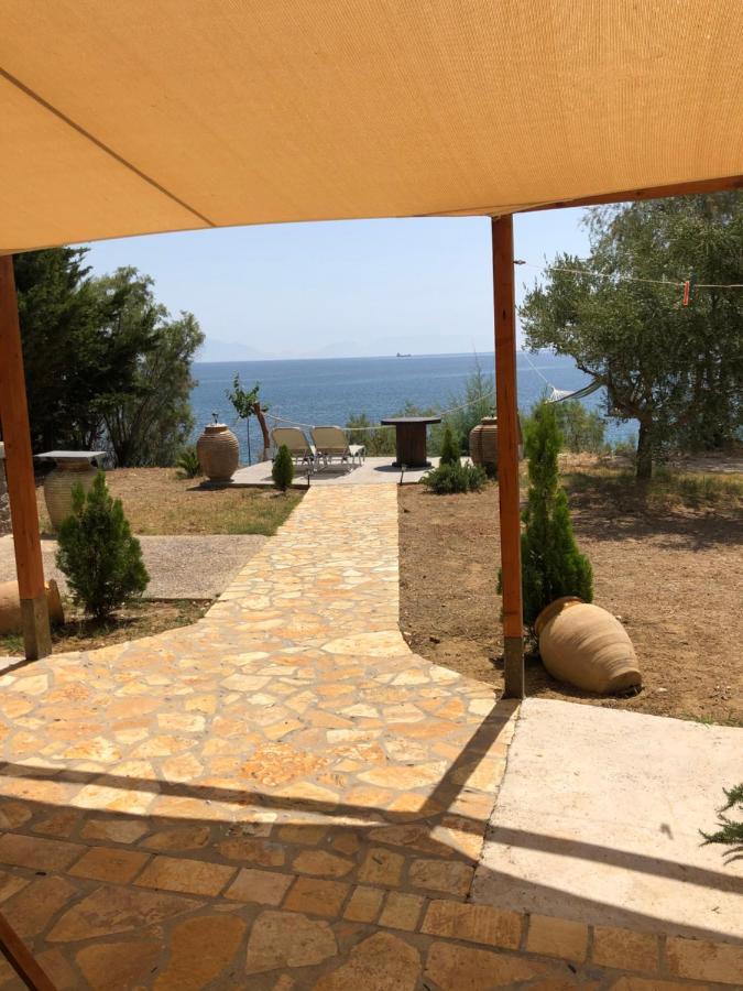 Seafront Studio With Direct Beach Access Koroni  Luaran gambar