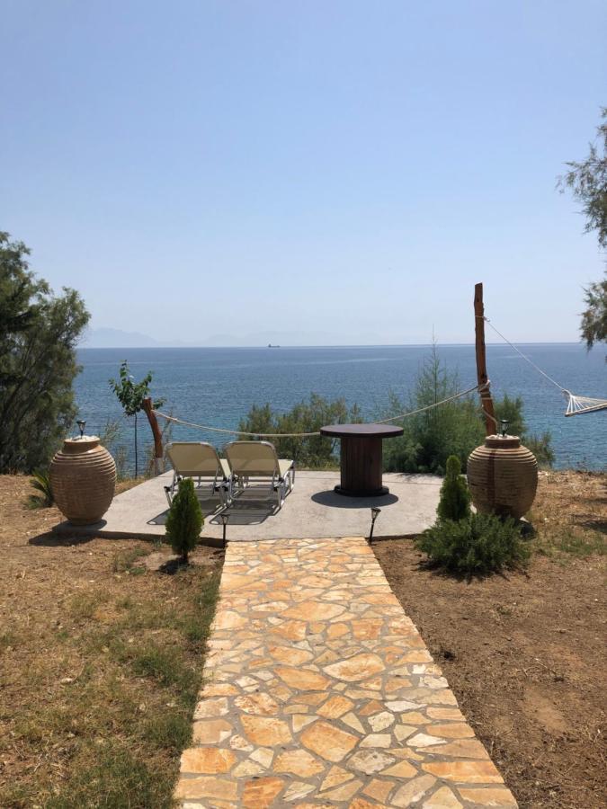 Seafront Studio With Direct Beach Access Koroni  Luaran gambar