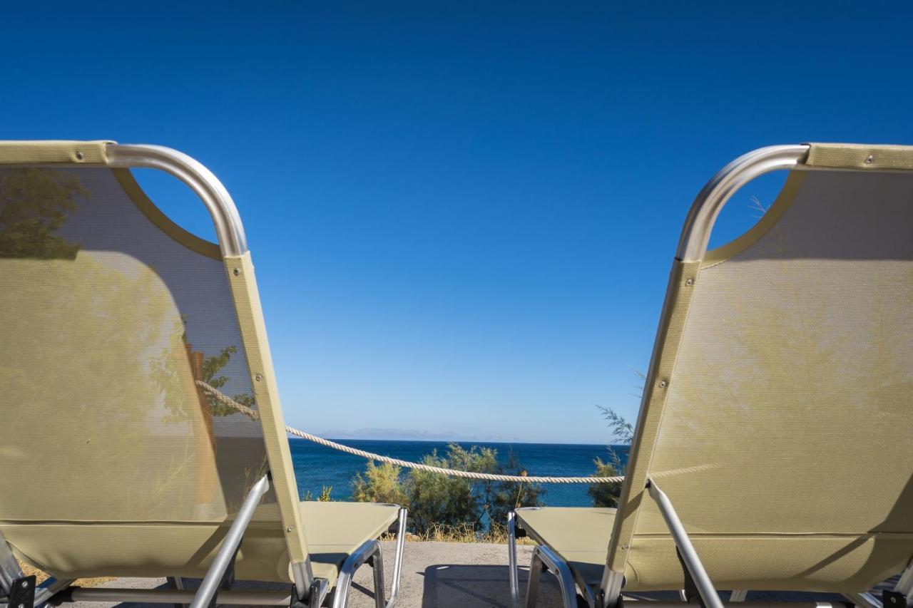 Seafront Studio With Direct Beach Access Koroni  Luaran gambar