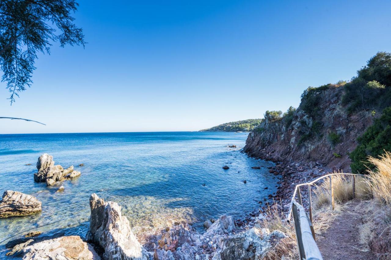 Seafront Studio With Direct Beach Access Koroni  Luaran gambar