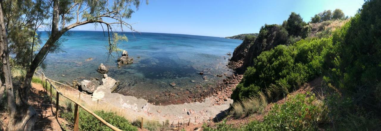 Seafront Studio With Direct Beach Access Koroni  Luaran gambar